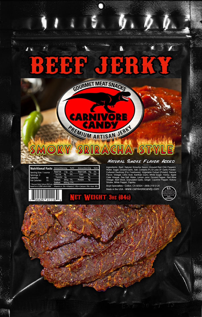 CARNIVORE CANDY - SRIRACHA STYLE BEEF