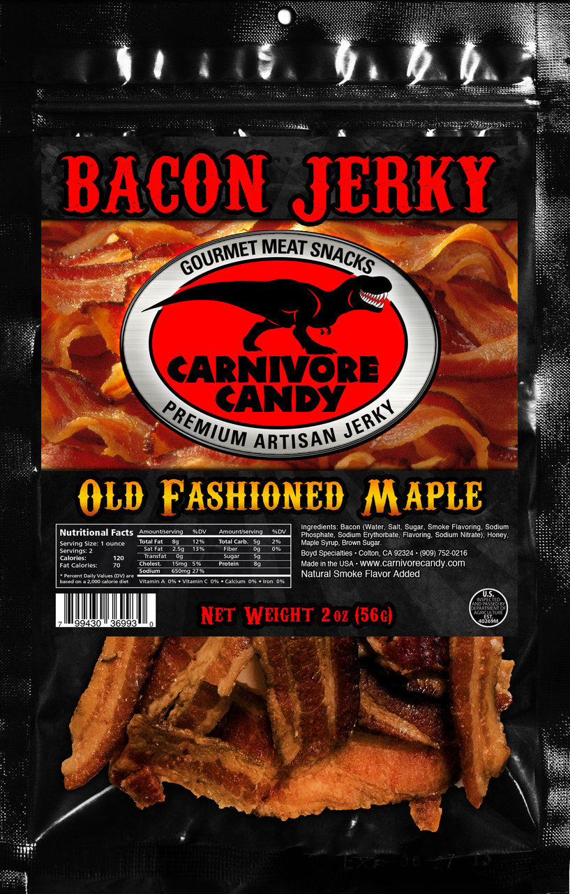 OLD FASHIONED MAPLE - BACON JERKY
