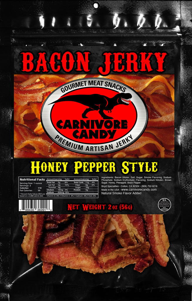 Honey Peppered Deer Jerky - Jerkyholic